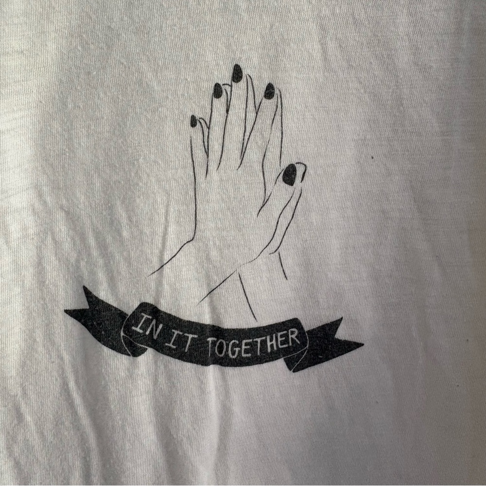 MATE The Label • In It‎ Together White Graphic Tee